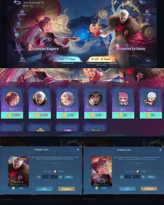 Event Exorcist Mobile Legends