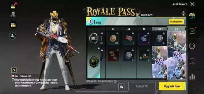 Royale Pass M15 PUBG Mobile