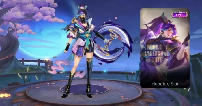 Skin Baru Hanabi