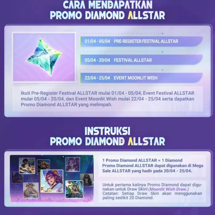 Promo Diamond Mobile Legends