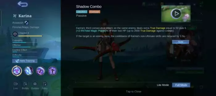 Hero ML True Damage