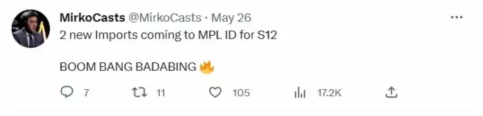 Rumor Transfer MPL Season 12