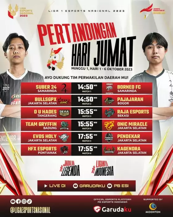 Jadwal LEN 2023