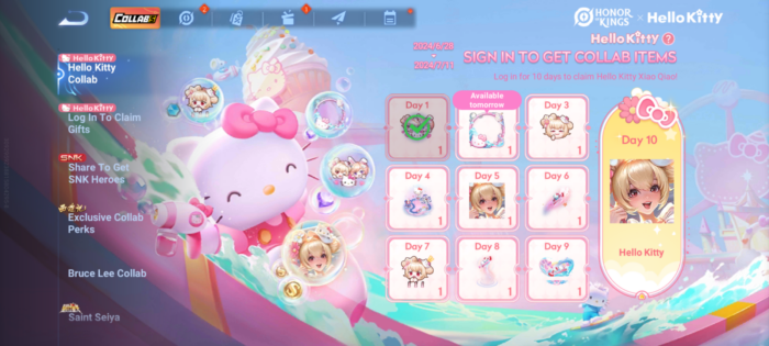 Honor of Kings x Hello Kitty