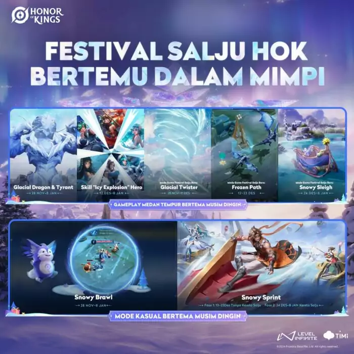 Honor Of Kings musim dingin