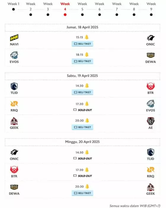 jadwal mpl s15 lebaran