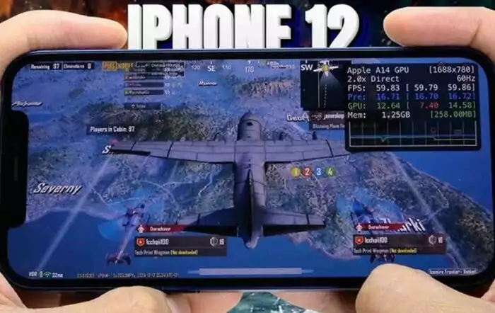 main pubg mobile di iphone 12