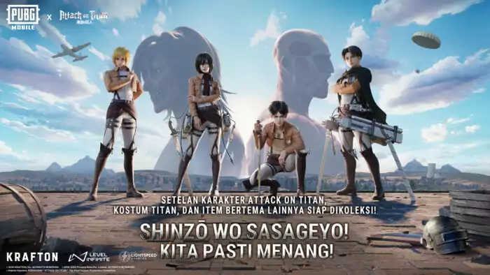 Attack on Titan PUBG MOBILE
