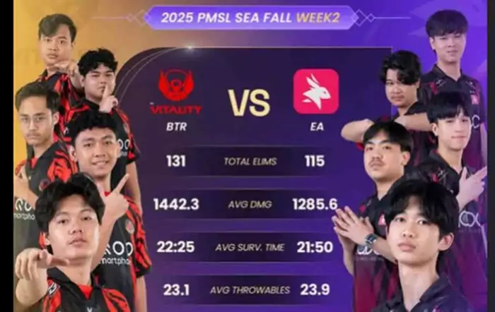 BTR Earena PMSL SEA Fall 2025